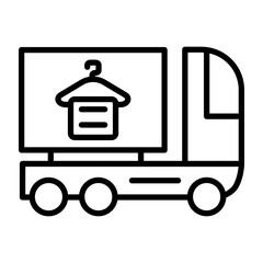 Delivery Truck icon style
