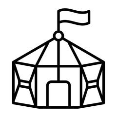 Majlis Tent icon style