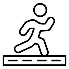 Freerunning icon style
