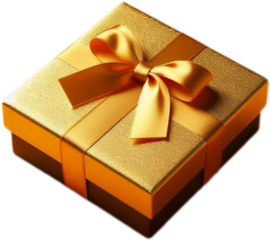 Gold Gift Box