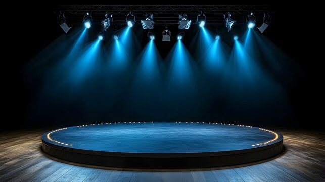 Stage Fright Unleashed, a performer stands frozen under a harsh spotlight, anxiety palpable as the audience awaits their next move.