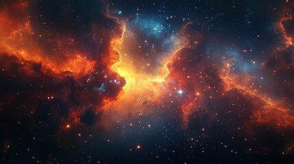 Fototapeta premium Nebula in the Cosmos