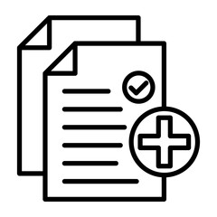 Medical History icon style