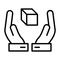 Obraz premium Physical Care Packages icon style