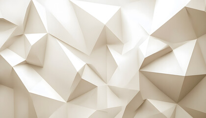 Fototapeta premium Clean, sharp geometric patterns in neutral tones, giving off a sleek, modern vibe