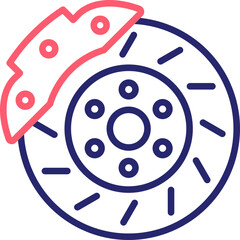 Brake Disc Icon