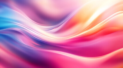 Obraz premium abstract gradients, gentle transitions between pastel colors creating a soothing visual