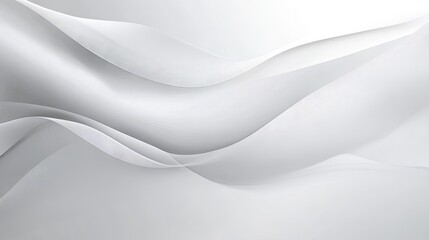 Obraz premium An abstract white background featuring subtle textures and gradients, offering a sleek and modern look with empty space.