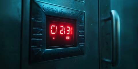 Digital display shows red time 0:21.