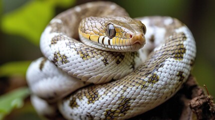 Obraz premium Flexible Snake in Nature