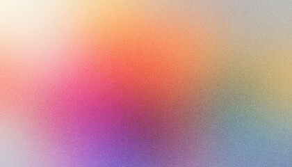 Multicolored Gradient Background with a Grainy Texture