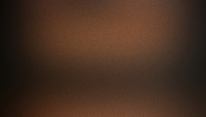 Fototapeta premium Copper Color Gradient Background with a Grainy Texture