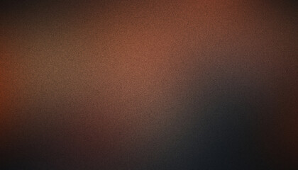 Copper Color Gradient Background with a Grainy Texture