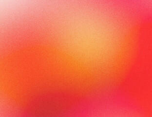 Fototapeta premium Red-Orange Color Gradient Background with a Grainy Texture