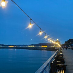 Seaside victorian pier