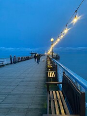 Seaside victorian pier