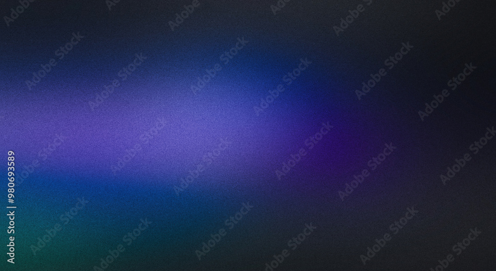 Wall mural deep purple color gradient background with a grainy texture