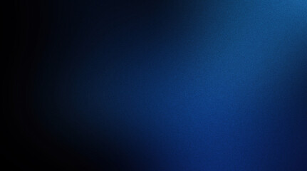 Obraz premium Deep Blue Colors Gradient Background with a Grainy Texture