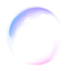 Aesthetic soap bubble png sticker illustration, transparent background
