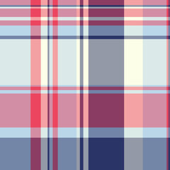 Textile design of textured plaid. Checkered fabric pattern swatch for shirt, dress, suit, wrapping paper print, invitation and gift card.