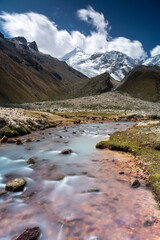 river in the mountains