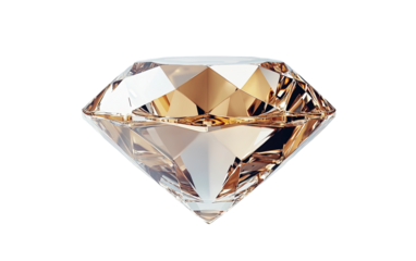 Diamond award 3d render icon isolated on white or transparent background