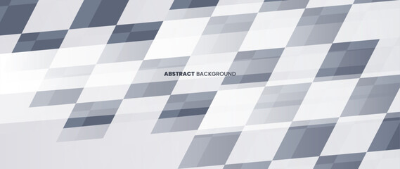 Obraz premium An abstract background with a checker flag design in modern black and white.