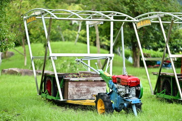 In Taiwan&rsquo;s Yilan countryside, a modified tiller vehicle takes visitors through scenic fields. This rural ride offers a glimpse into traditional farming life and peaceful slow living.