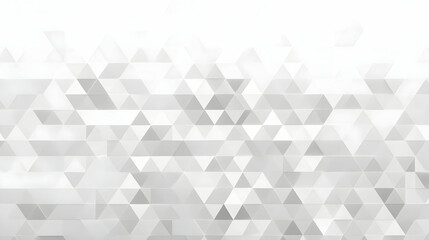 Obraz premium Abstract Geometric Pattern of White Triangles Creating a Minimalist Texture