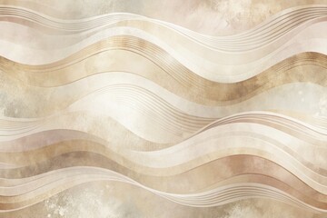 Softly blended abstract art background featuring a mesmerizing wave smear effect in neutral beige and pastel hues, with subtle texture and organic, hand-drawn strokes.