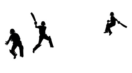 cricket silhouettes