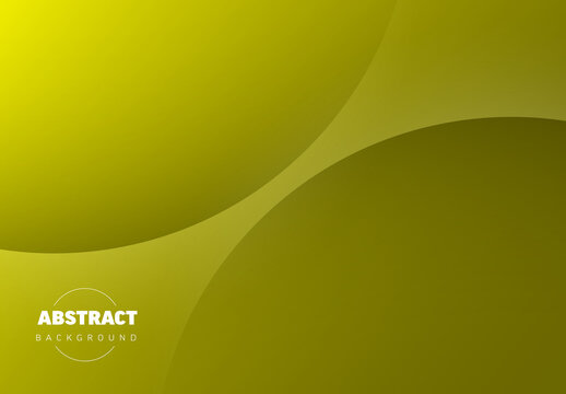 Abstract green background made from two relief circles with place for your text