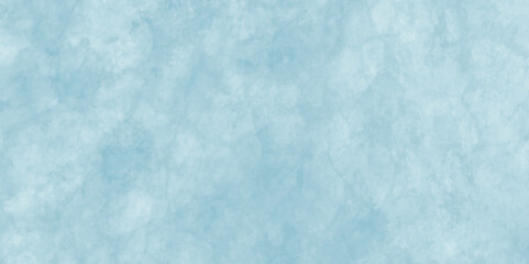 Blue and white watercolor background with abstract sky concept. Blue watercolor vector snowflake background.