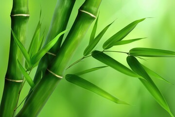 Bamboo forest Natural background.