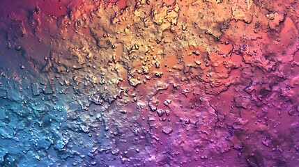 Fototapeta premium Abstract bumpy wall texture, colorful uneven rough surface background, close up 