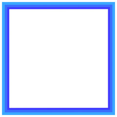 picture frame, frame isolated on white, picture frame isolated, Blue frame png, Blue frame on white, blue frame on blank, Blue frame sticker, png, square, square frame on blank, Square frame png