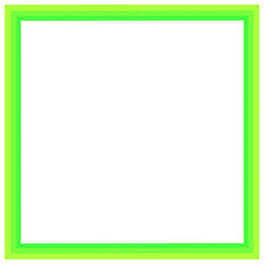 green frame isolated on white, green frame isolated, green frame, green frame on white, green frame on blank, frame png, green frame png, element, frame sticker, frame