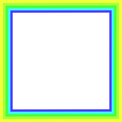 frame, frame isolated on white, blue and yellow frame, neon frame, layered frame, square frame, bright frame, texture, border, square, frame design, banber, background, picture frame, image frame, art