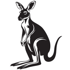 Kangaroo Silhouettes and Illustrations, A Complete Collection
