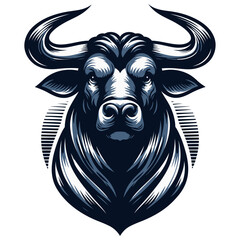 Bull vector illustration.