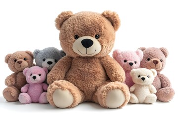 a group of teddy bears

