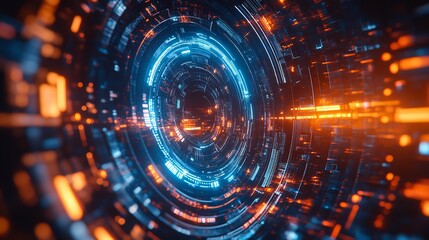 Fototapeta premium Generic advanced technology device