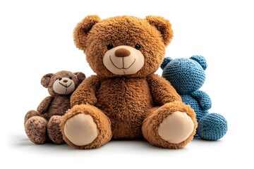 Obraz premium a group of teddy bears
