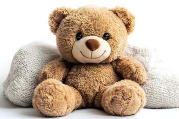 Obraz premium teddy bear isolated on white background