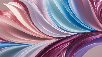 Naklejka premium Abstract shapes concept design background.