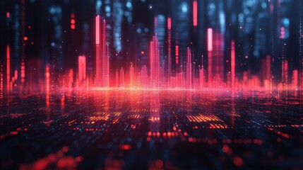 business technology internet and network concept financial graph stock market chart forex investment