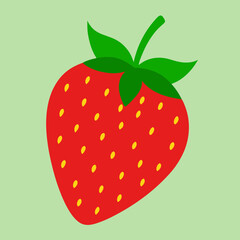 illustration of a strawberry