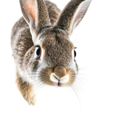 Fototapeta premium Close-up of a brown rabbit