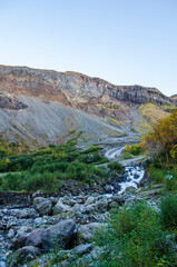 river in the mountains