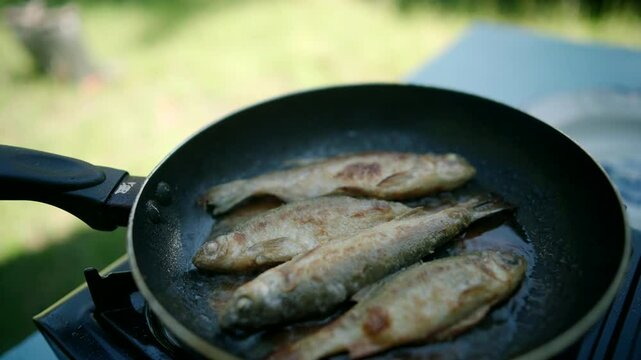 Cooking horse mackerel seafood	